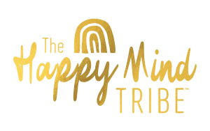 The Happy Mind Tribe LOGO GOLD ON TRANS